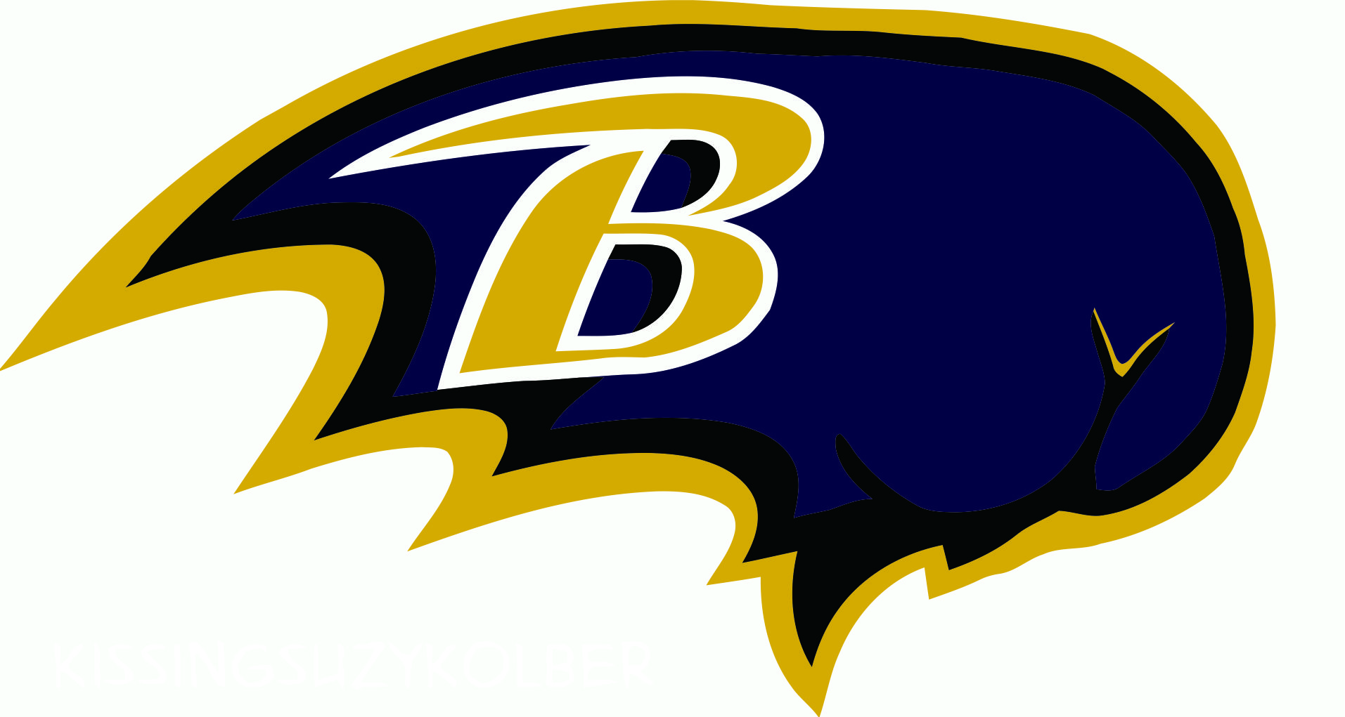 Baltimore Ravens Butts Logo iron on transfers
